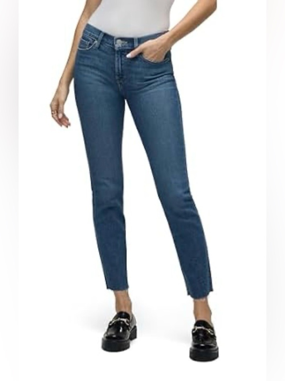 NWT - Hudson Women’s Nico Mid-rise Straight Leg Ankle Jean